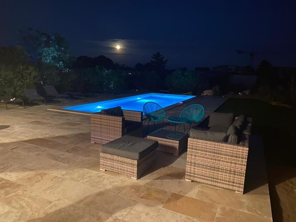 Villa Chez Géraldine Piscine chauffée, proche plage et rivière Lecci Exterior foto